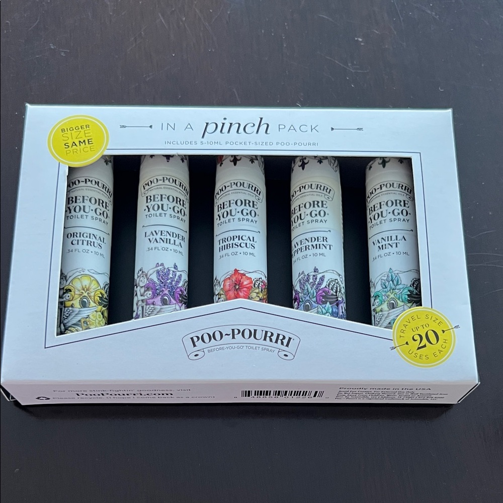 Poo-Pourri In a Pinch Pack Set